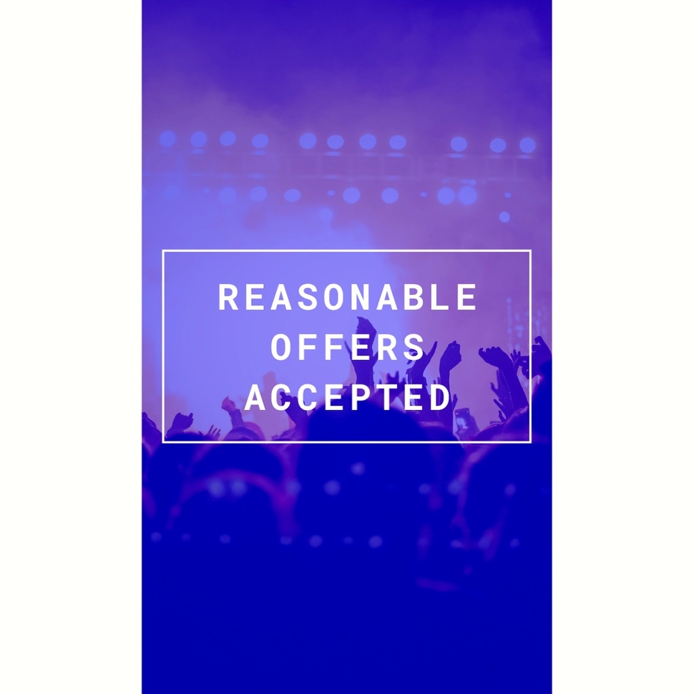 DON’T FORGET ABOUT IT, TALK TO
ME ABOUT IT!  I’m open to REASONABLE offers
